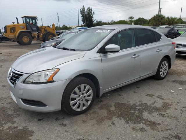 NISSAN SENTRA S 2015 3n1ab7ap1fy231266