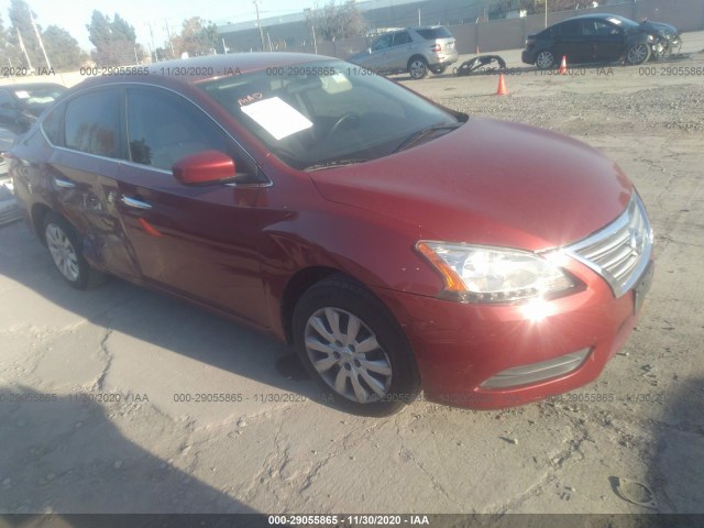 NISSAN SENTRA 2015 3n1ab7ap1fy255275