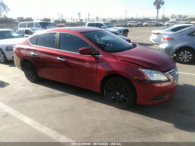 NISSAN SENTRA 2015 3n1ab7ap1fy256832