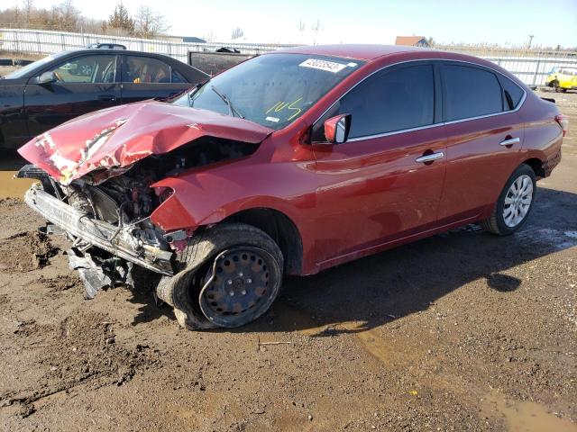 NISSAN SENTRA S 2015 3n1ab7ap1fy259780