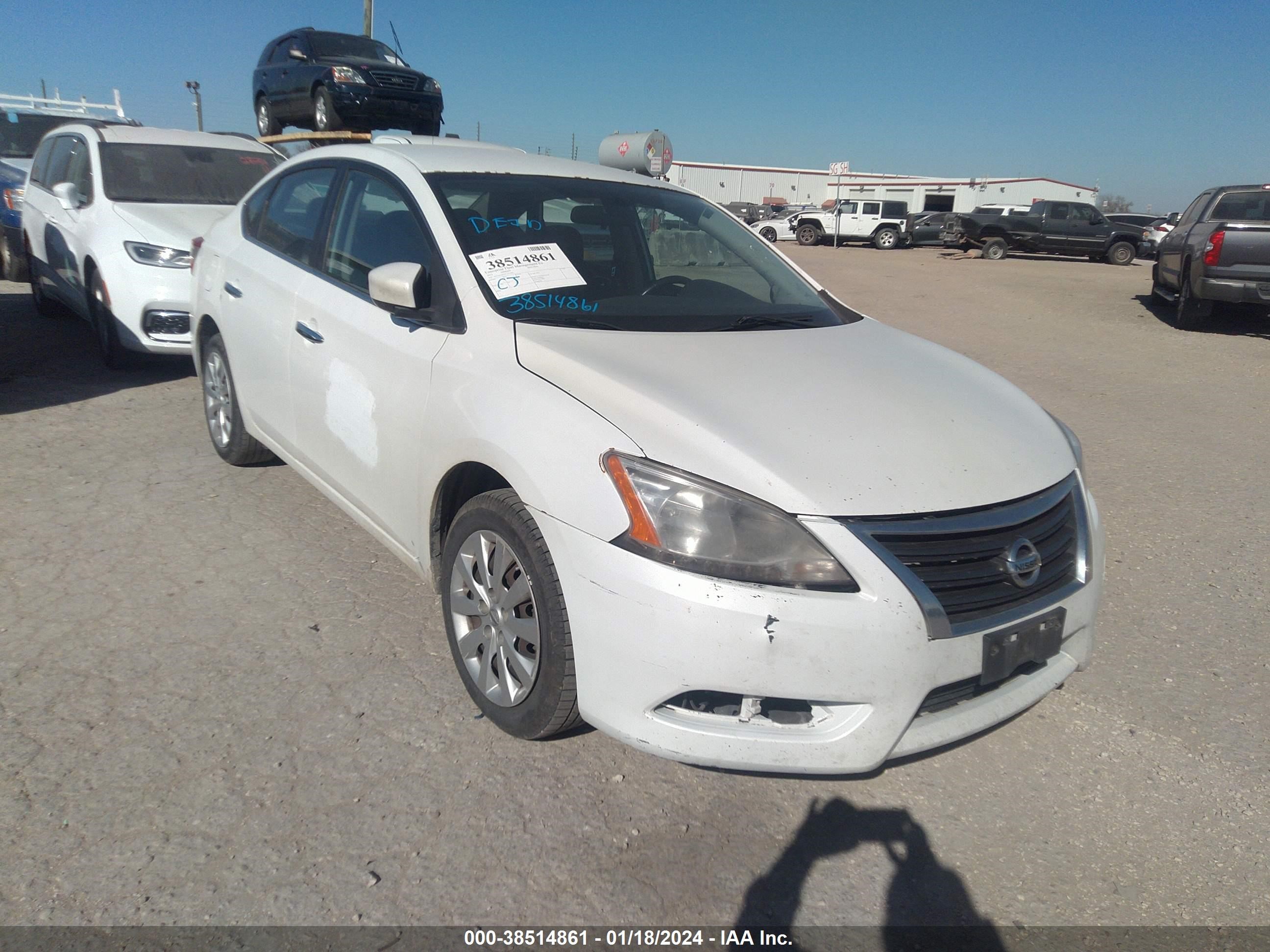 NISSAN SENTRA 2015 3n1ab7ap1fy272464