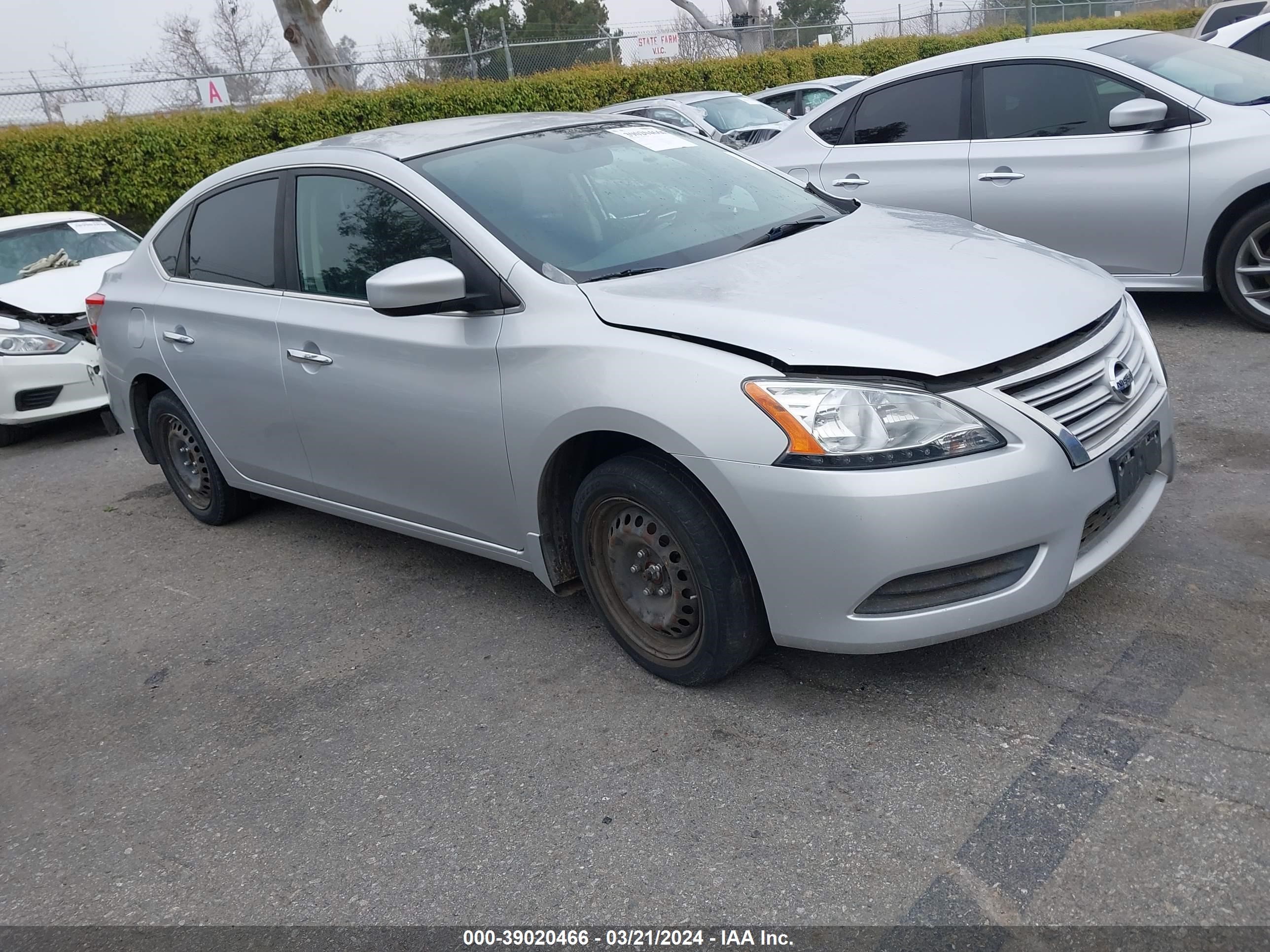 NISSAN SENTRA 2015 3n1ab7ap1fy272660