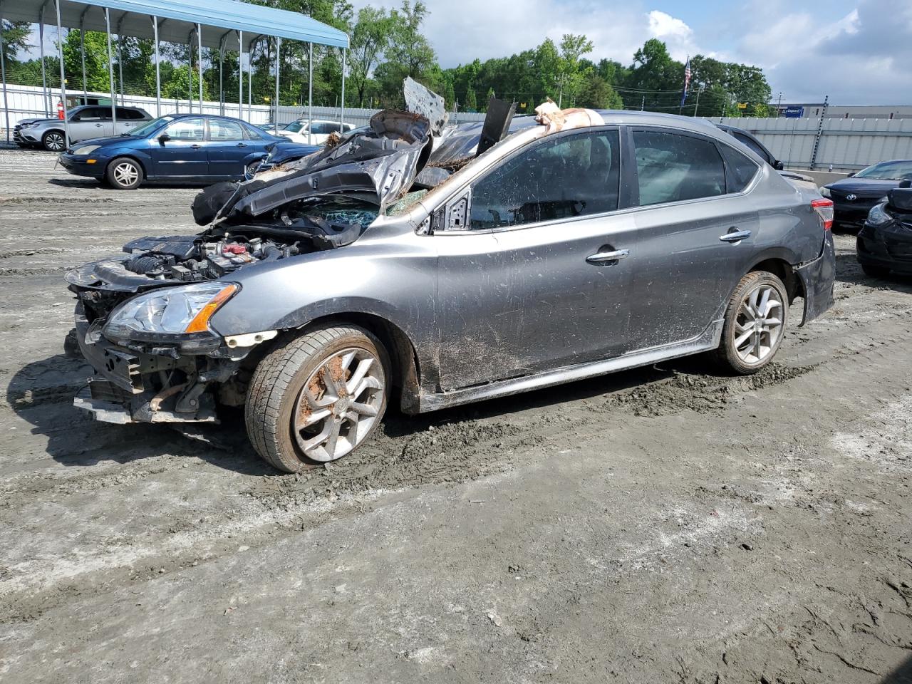 NISSAN SENTRA 2015 3n1ab7ap1fy275204