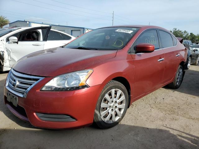 NISSAN SENTRA S 2015 3n1ab7ap1fy289930