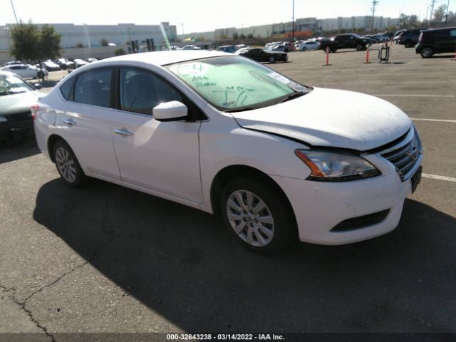 NISSAN SENTRA 2015 3n1ab7ap1fy297493