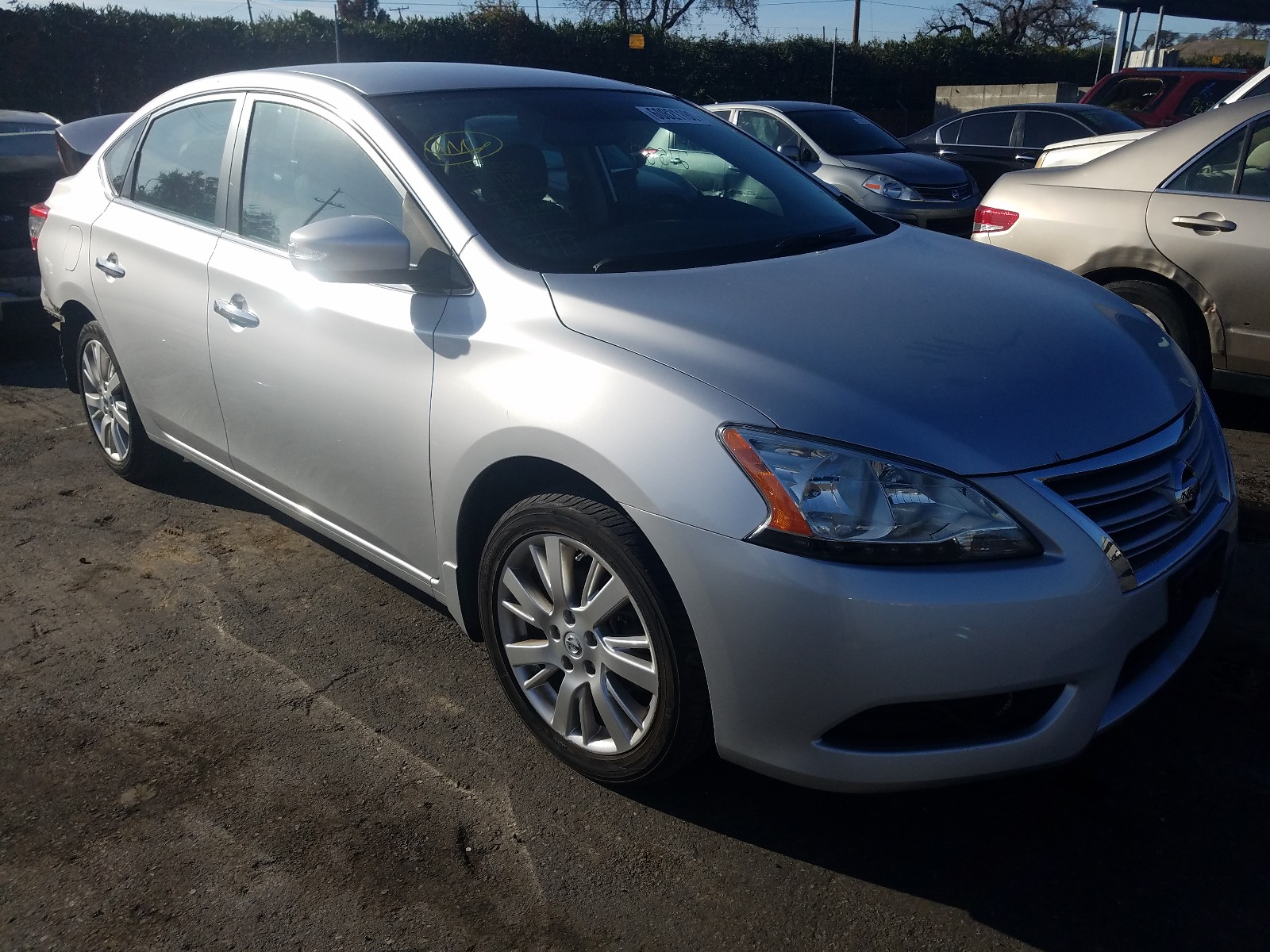 NISSAN SENTRA S 2015 3n1ab7ap1fy314129