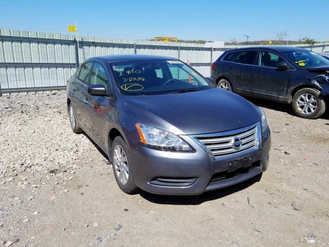 NISSAN SENTRA S 2015 3n1ab7ap1fy318259