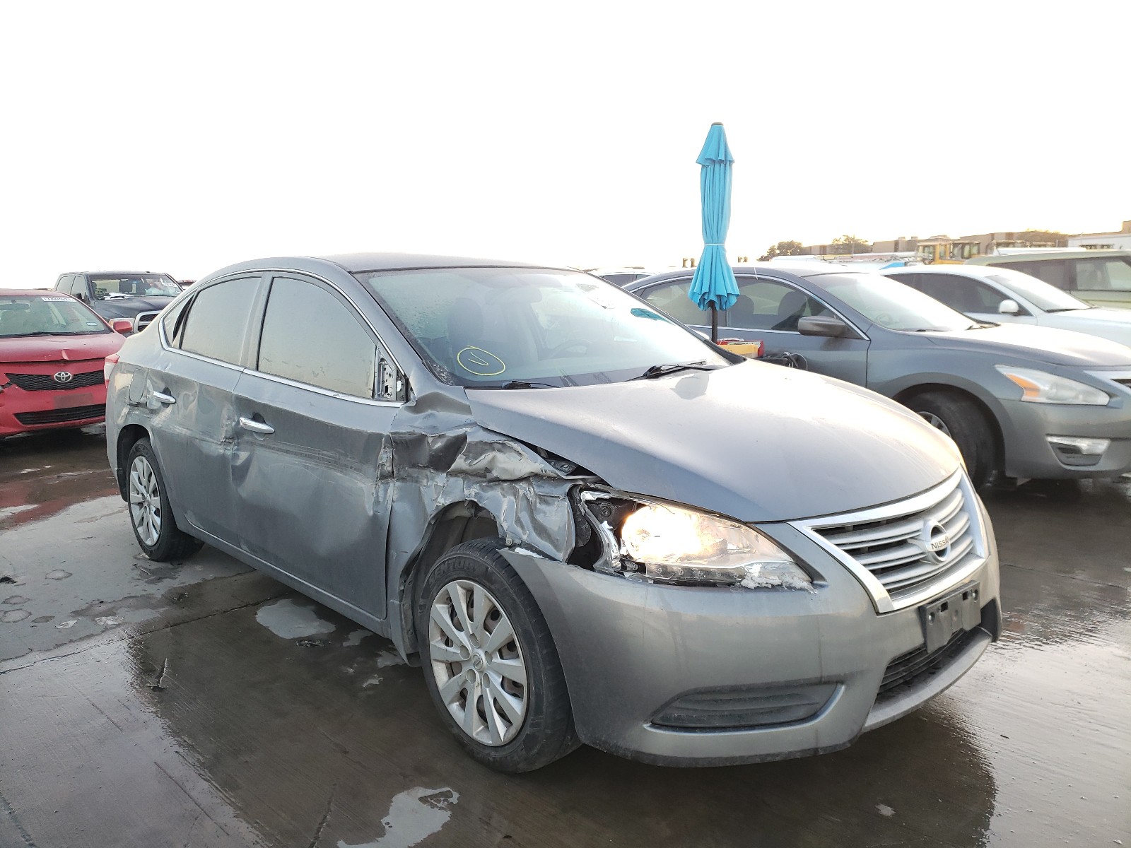 NISSAN SENTRA S 2015 3n1ab7ap1fy336759