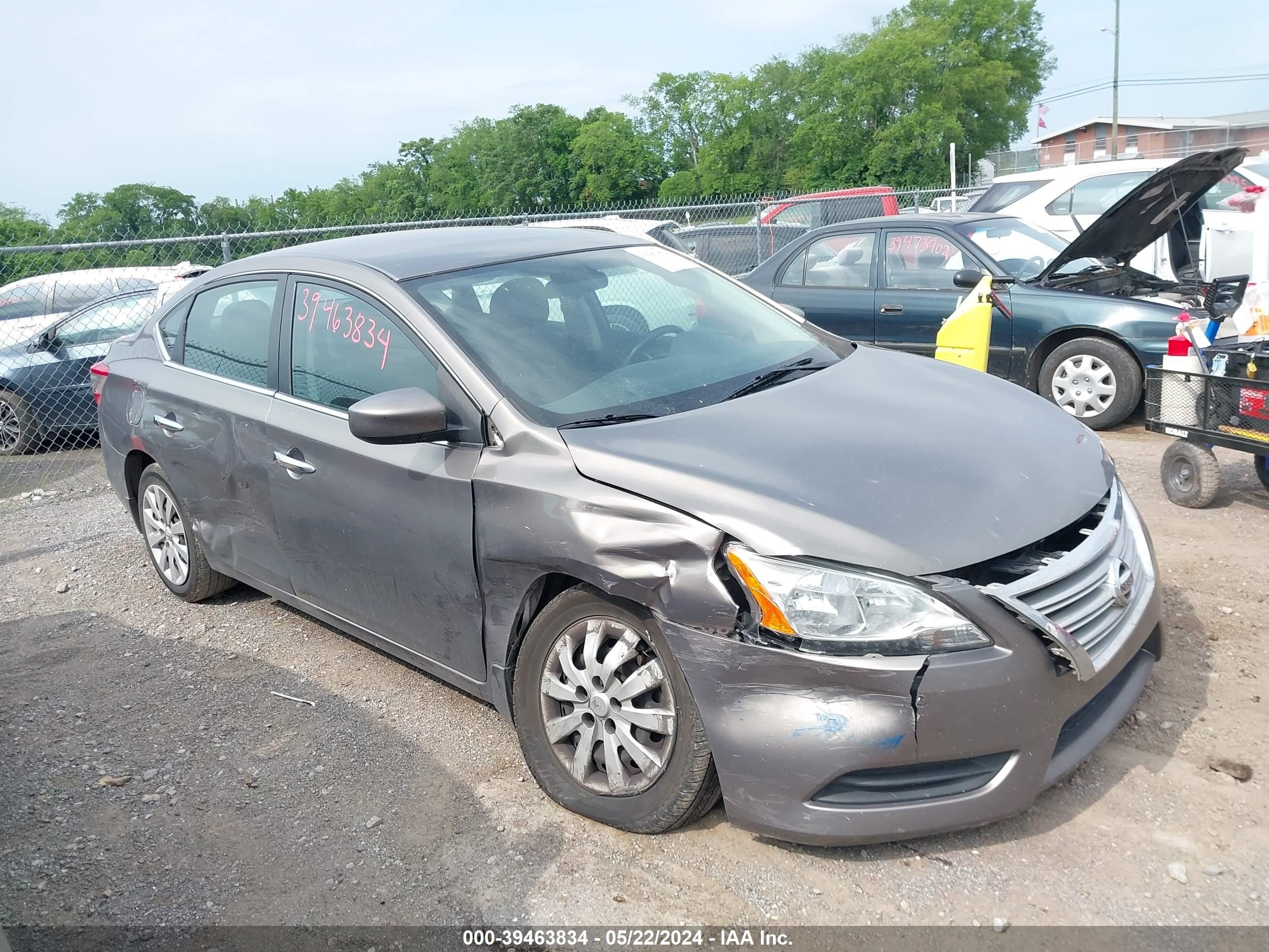 NISSAN SENTRA 2015 3n1ab7ap1fy353514