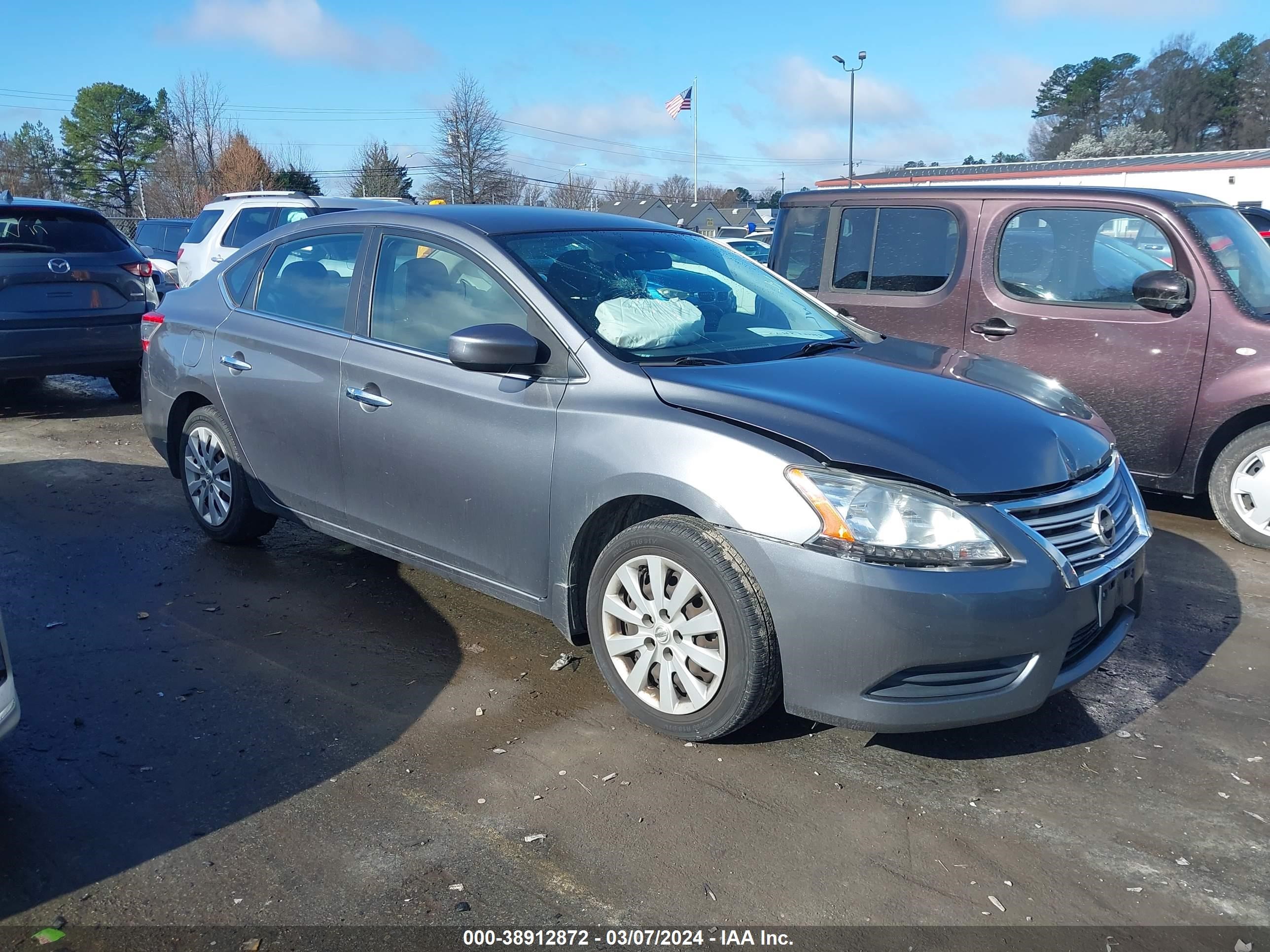 NISSAN SENTRA 2015 3n1ab7ap1fy355621