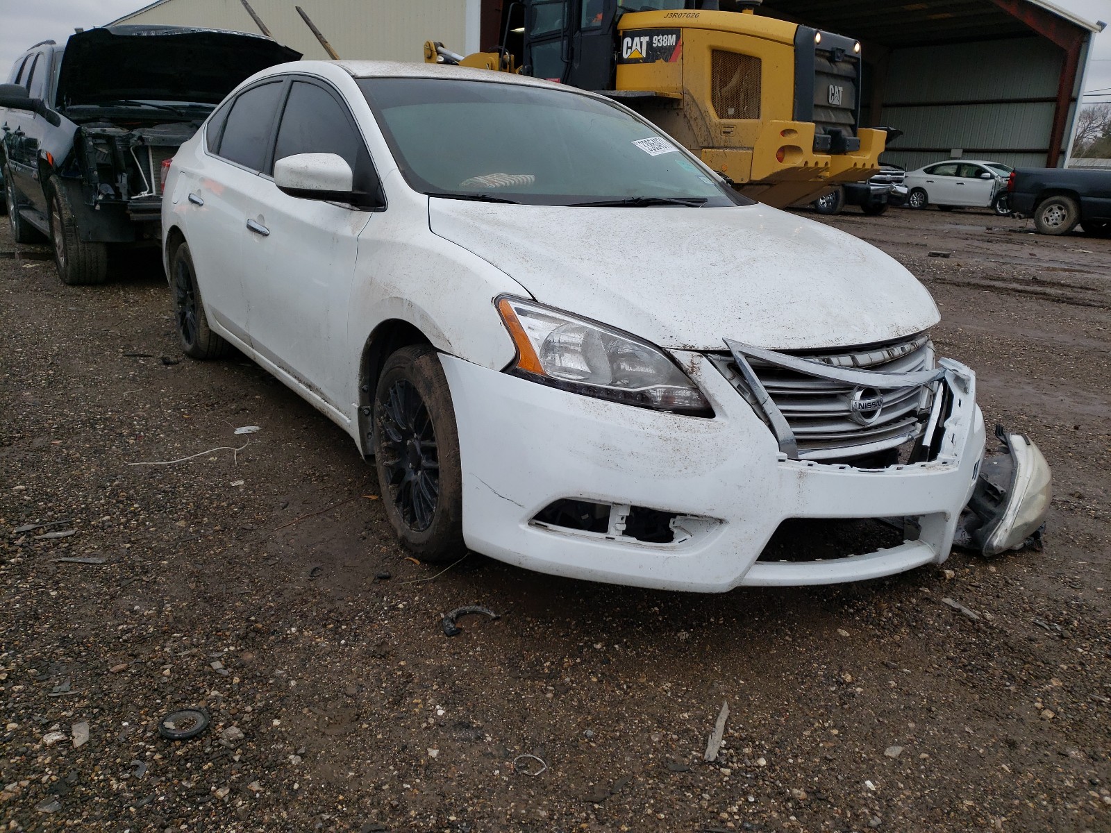 NISSAN SENTRA S 2015 3n1ab7ap1fy379496