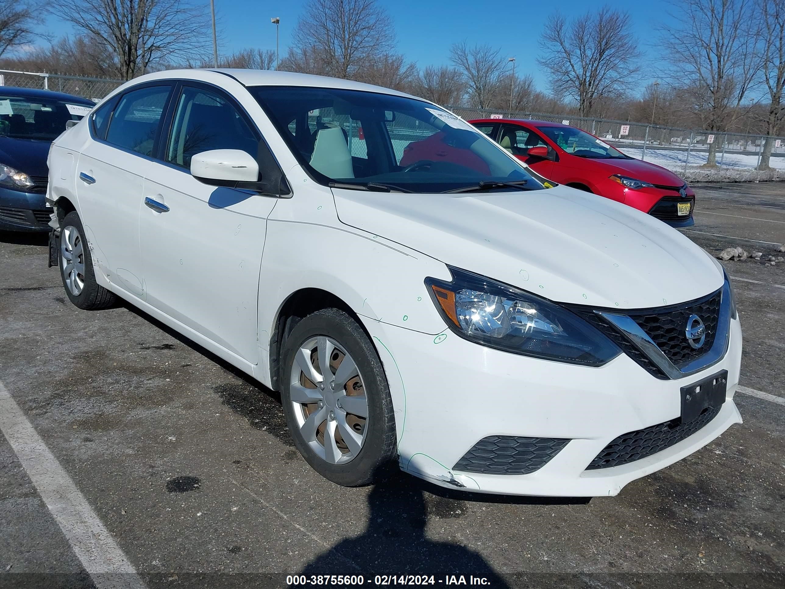 NISSAN SENTRA 2016 3n1ab7ap1gl639667