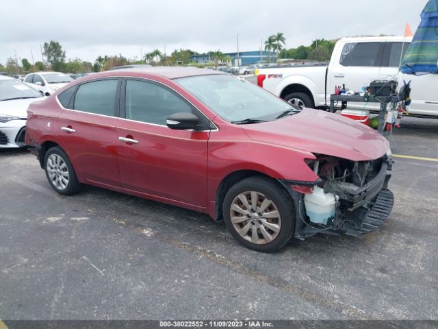 NISSAN SENTRA 2016 3n1ab7ap1gl641581