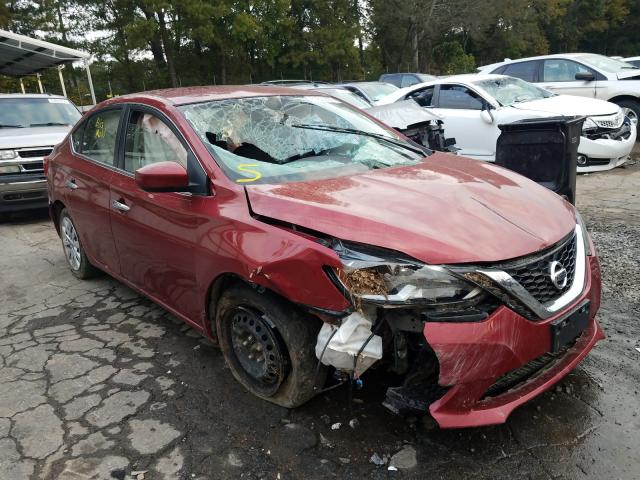 NISSAN SENTRA S 2016 3n1ab7ap1gl651382