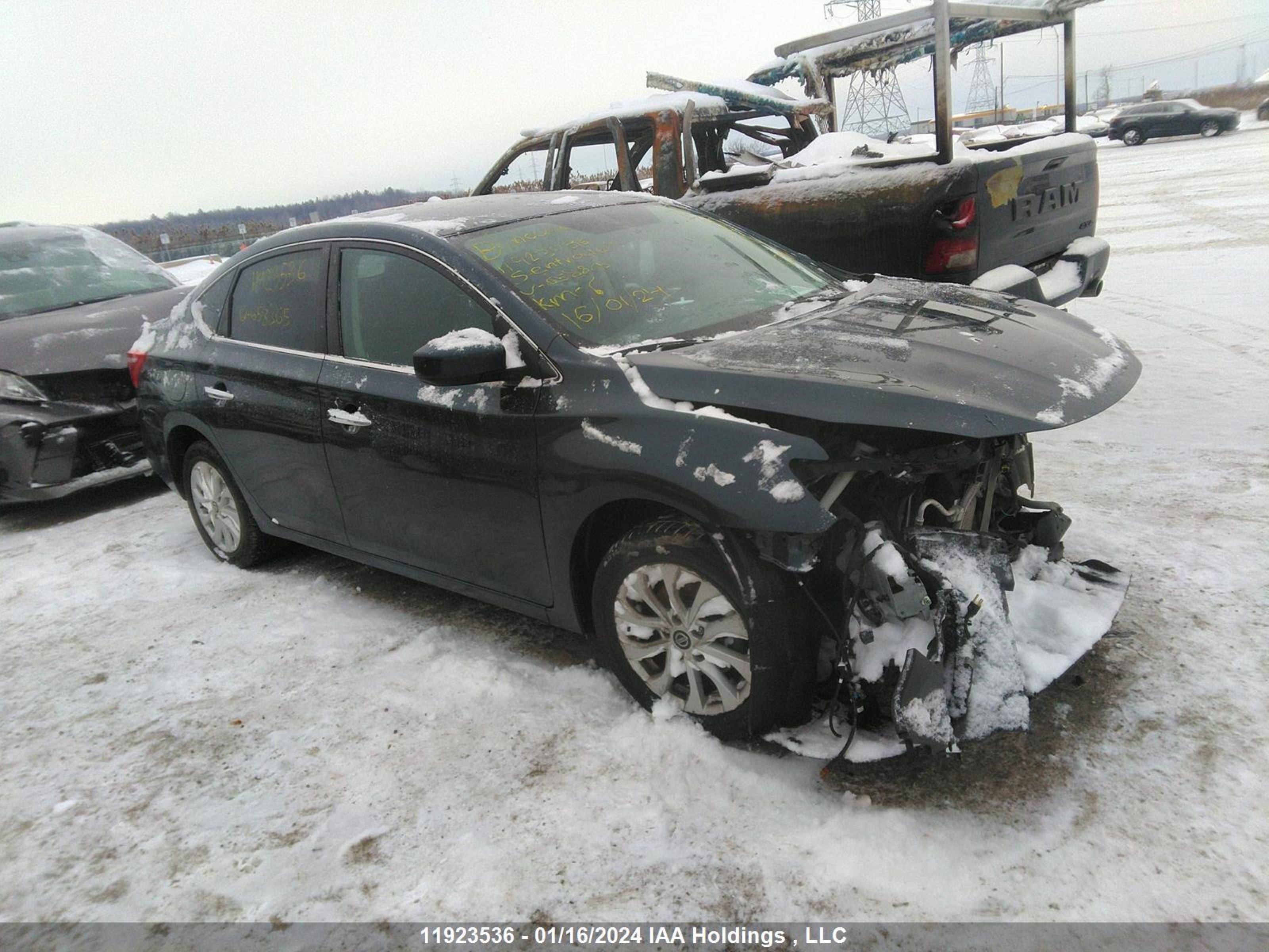 NISSAN SENTRA 2016 3n1ab7ap1gl658865