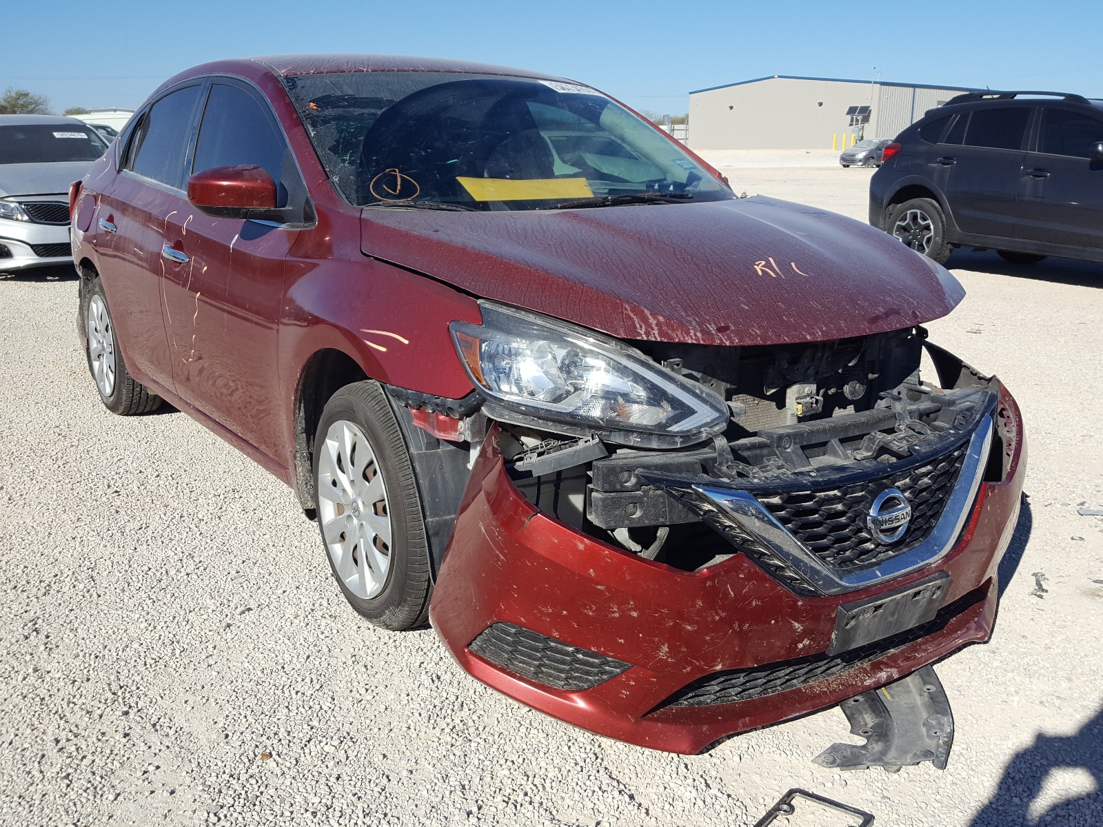 NISSAN SENTRA S 2016 3n1ab7ap1gl664228