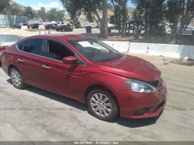 NISSAN SENTRA 2016 3n1ab7ap1gl669901