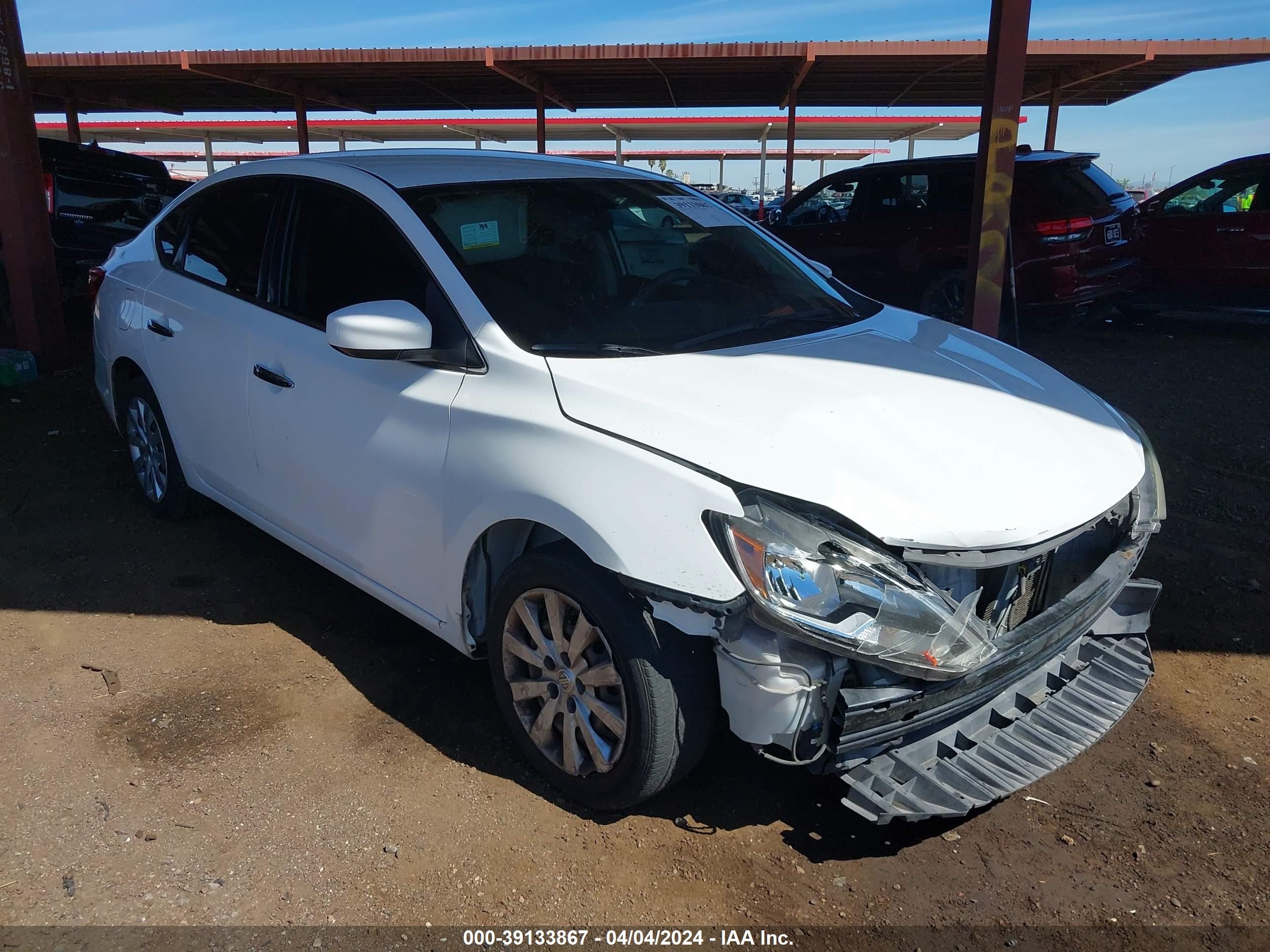 NISSAN SENTRA 2016 3n1ab7ap1gl672085