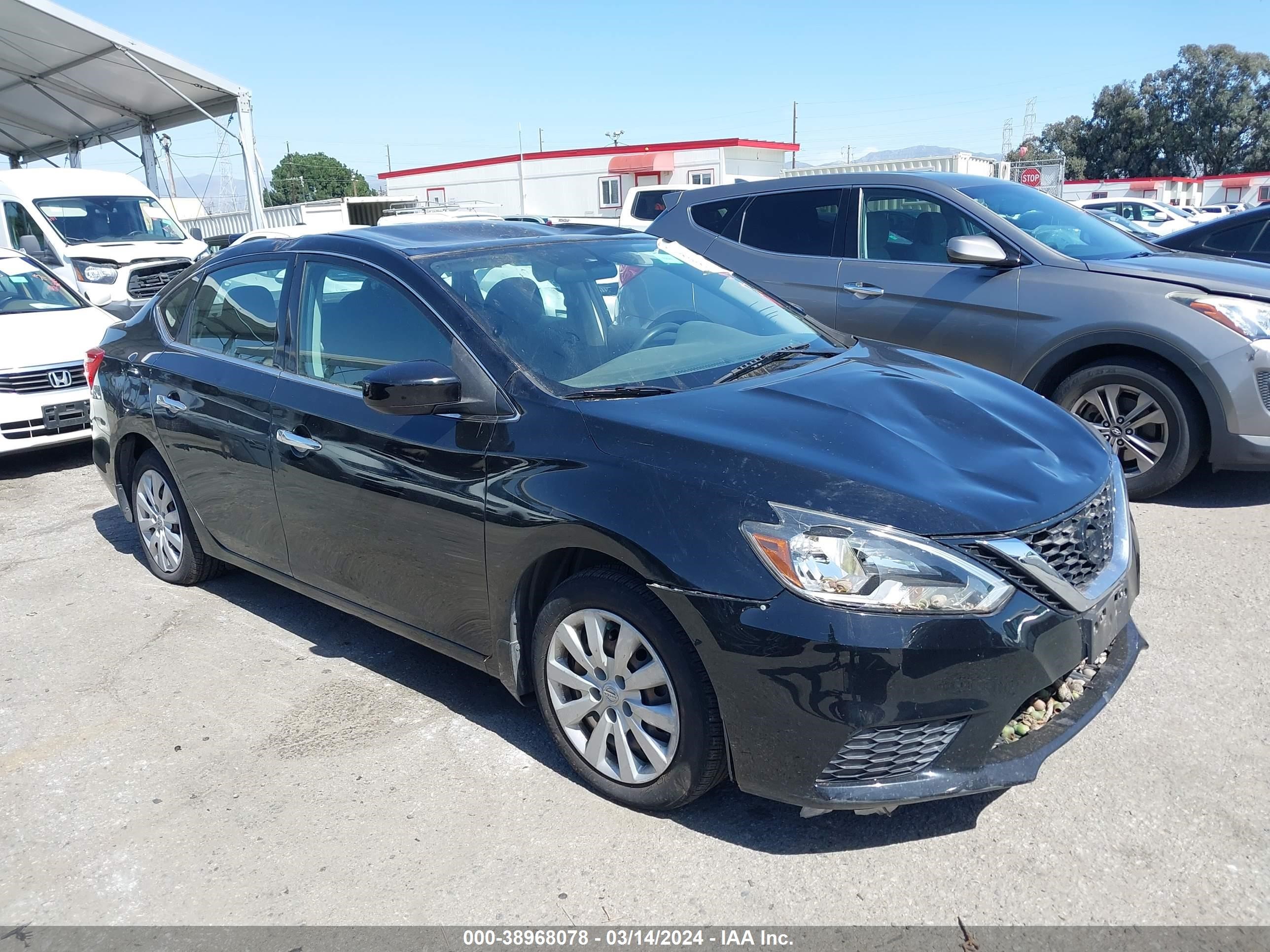 NISSAN SENTRA 2017 3n1ab7ap1hy229987