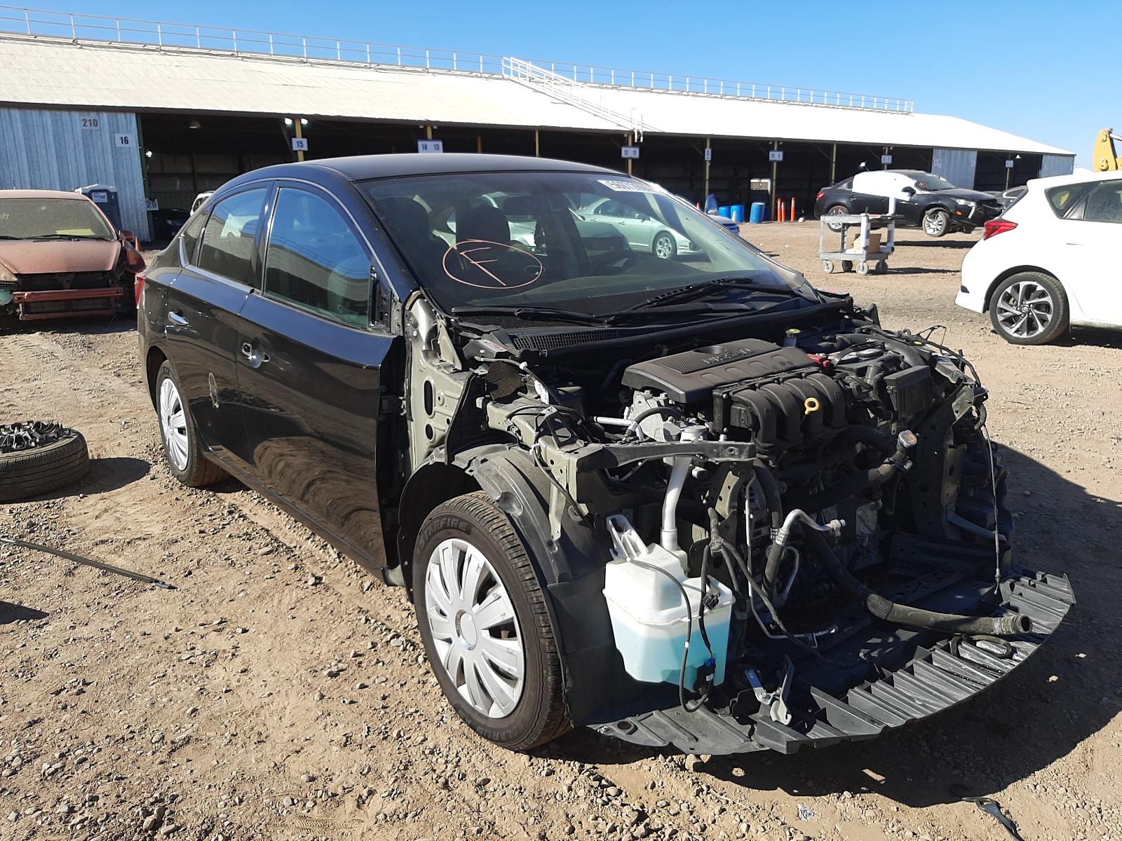 NISSAN SENTRA S 2017 3n1ab7ap1hy357078