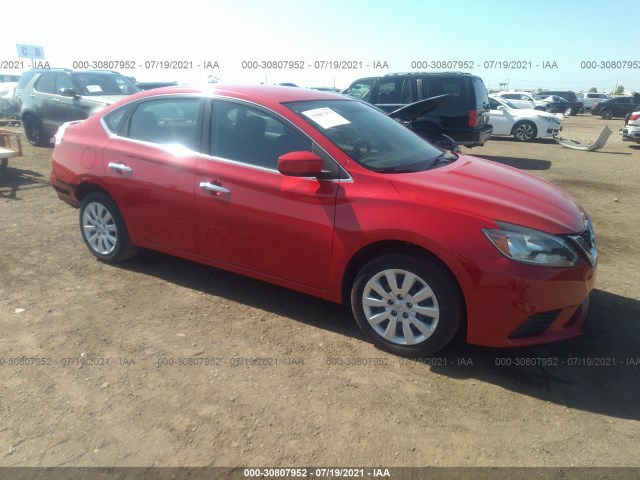 NISSAN SENTRA 2017 3n1ab7ap1hy362751