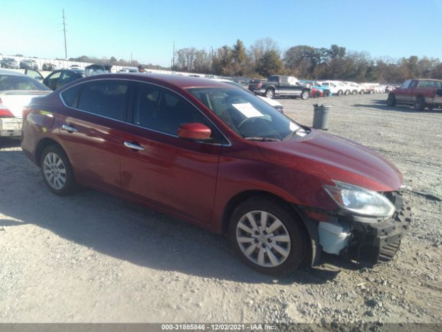 NISSAN SENTRA 2017 3n1ab7ap1hy402634