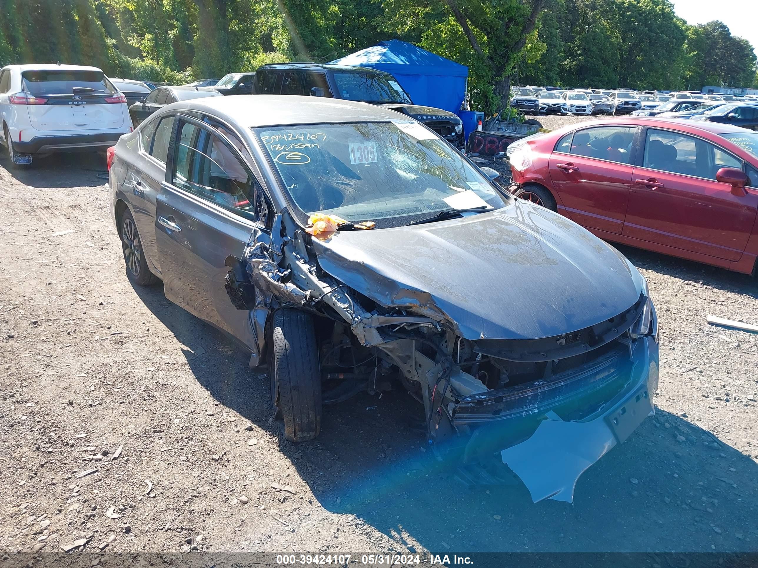 NISSAN SENTRA 2018 3n1ab7ap1jy230367