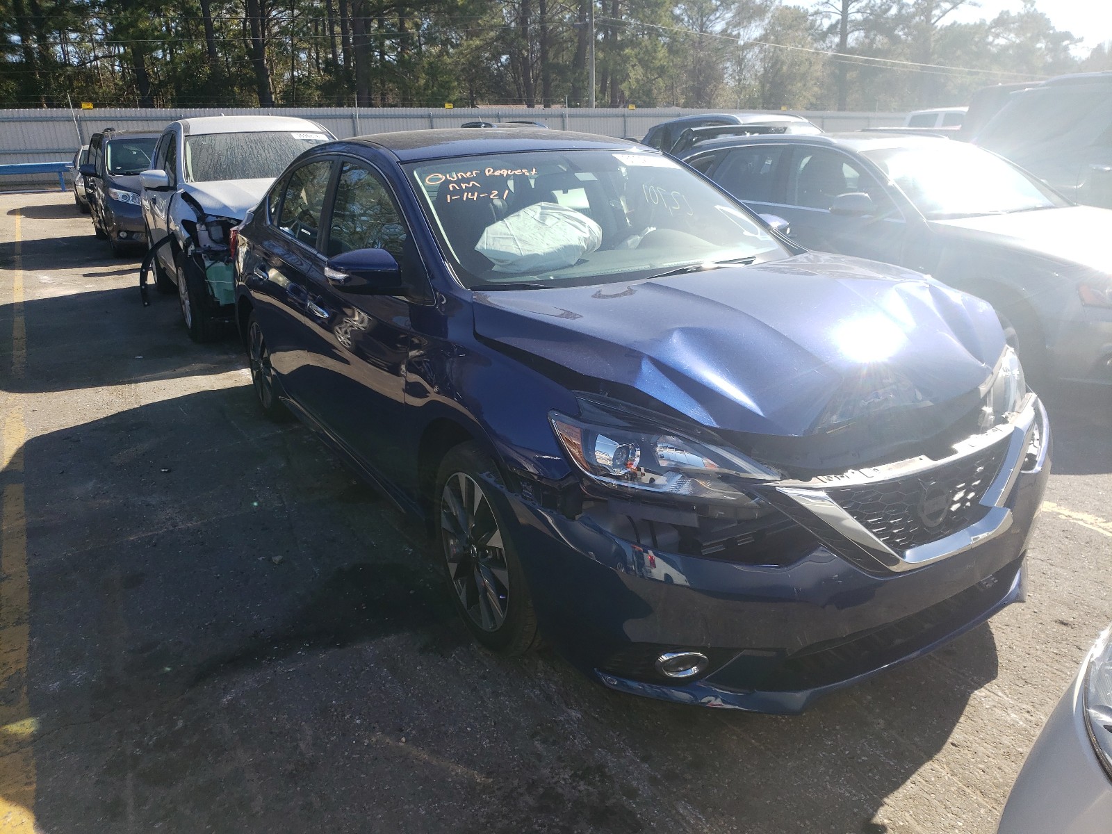 NISSAN SENTRA S 2018 3n1ab7ap1jy296188