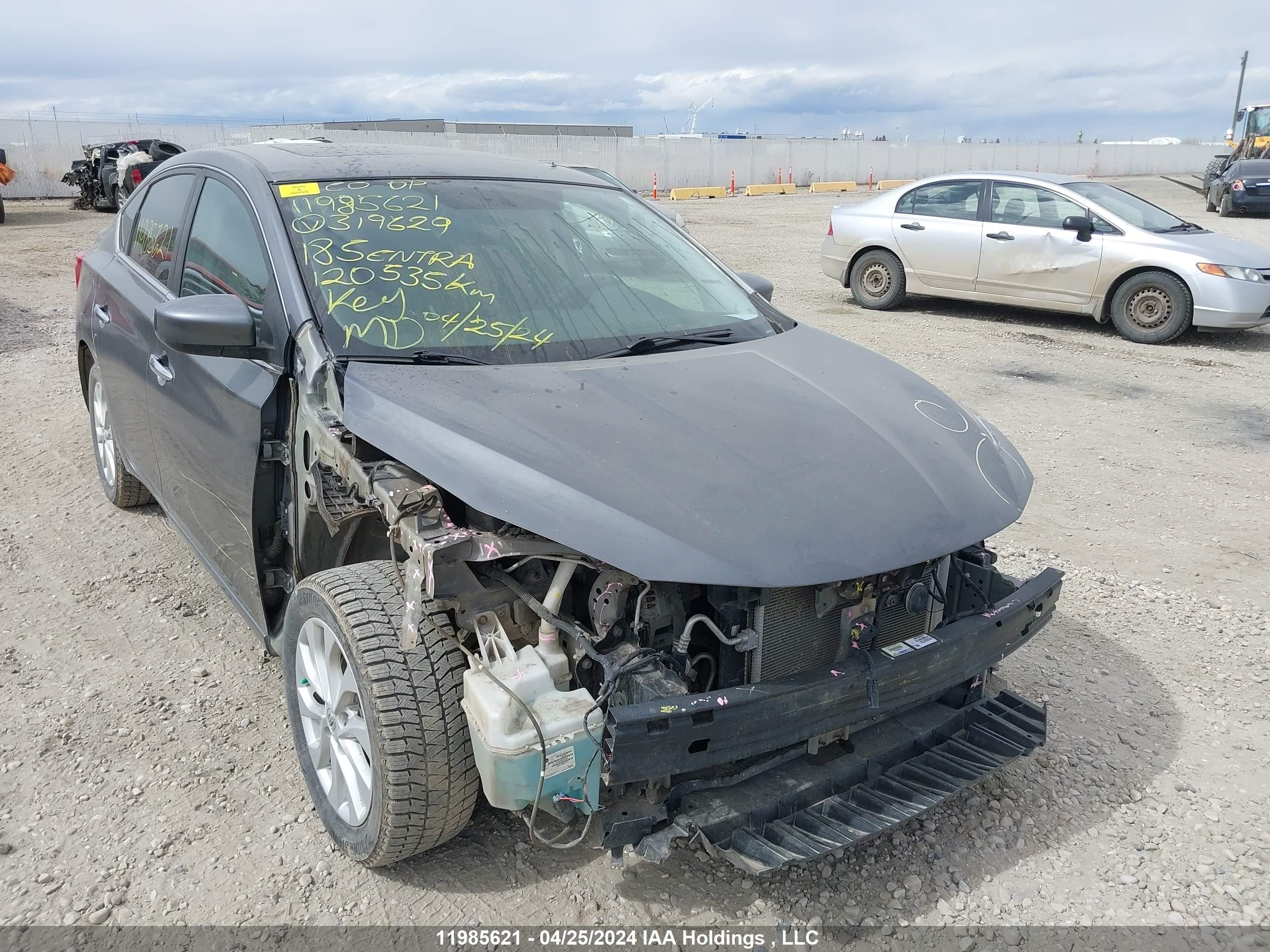 NISSAN SENTRA 2018 3n1ab7ap1jy319629