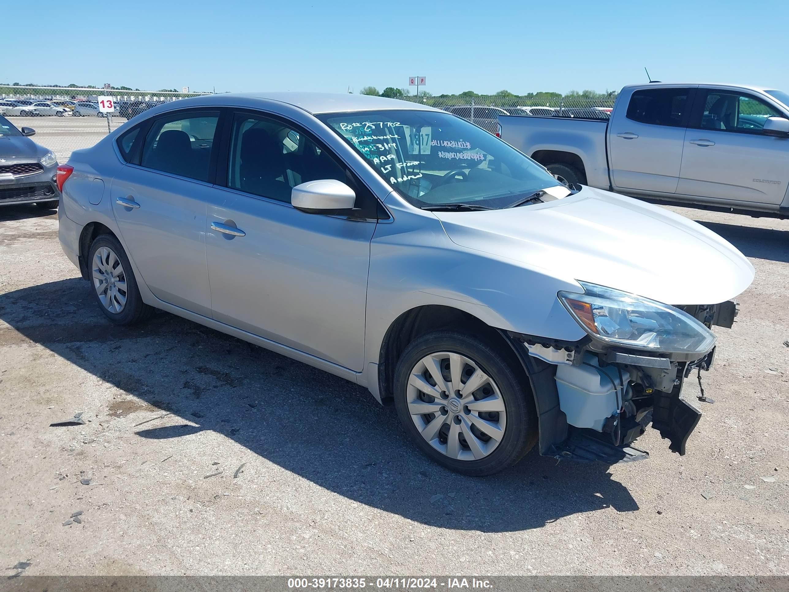 NISSAN SENTRA 2018 3n1ab7ap1jy319887