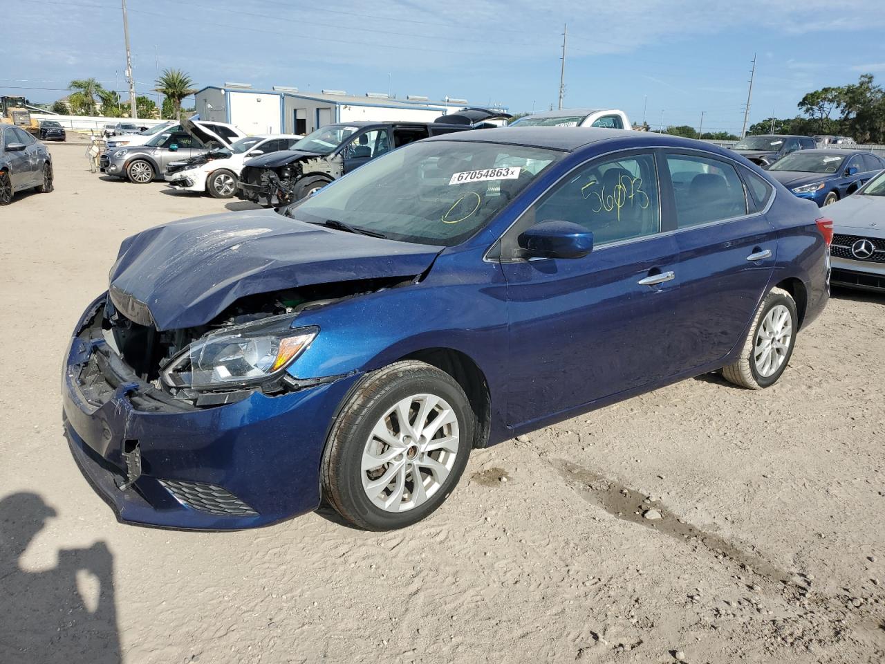 NISSAN SENTRA 2019 3n1ab7ap1kl615197