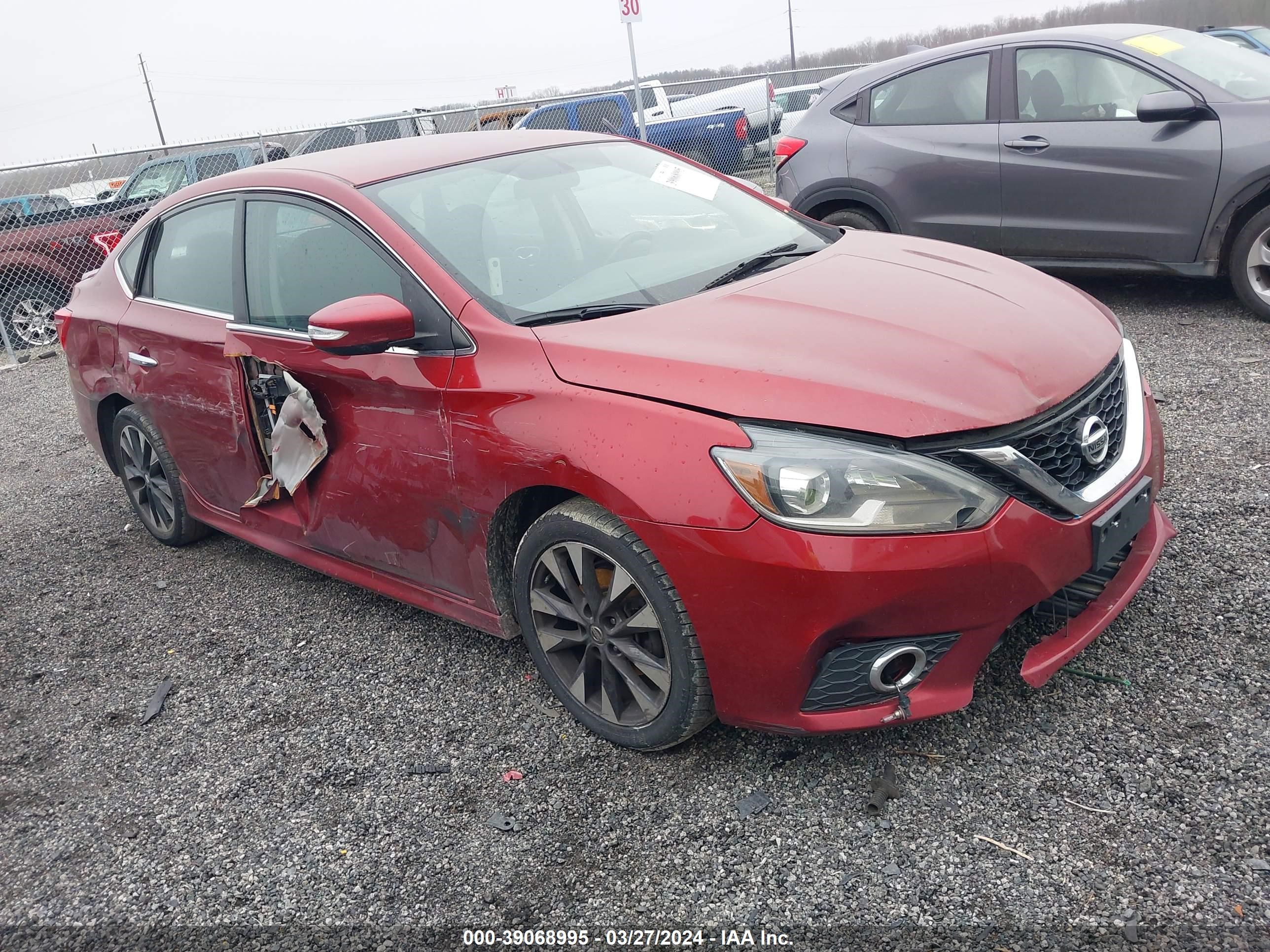 NISSAN SENTRA 2019 3n1ab7ap1ky223811