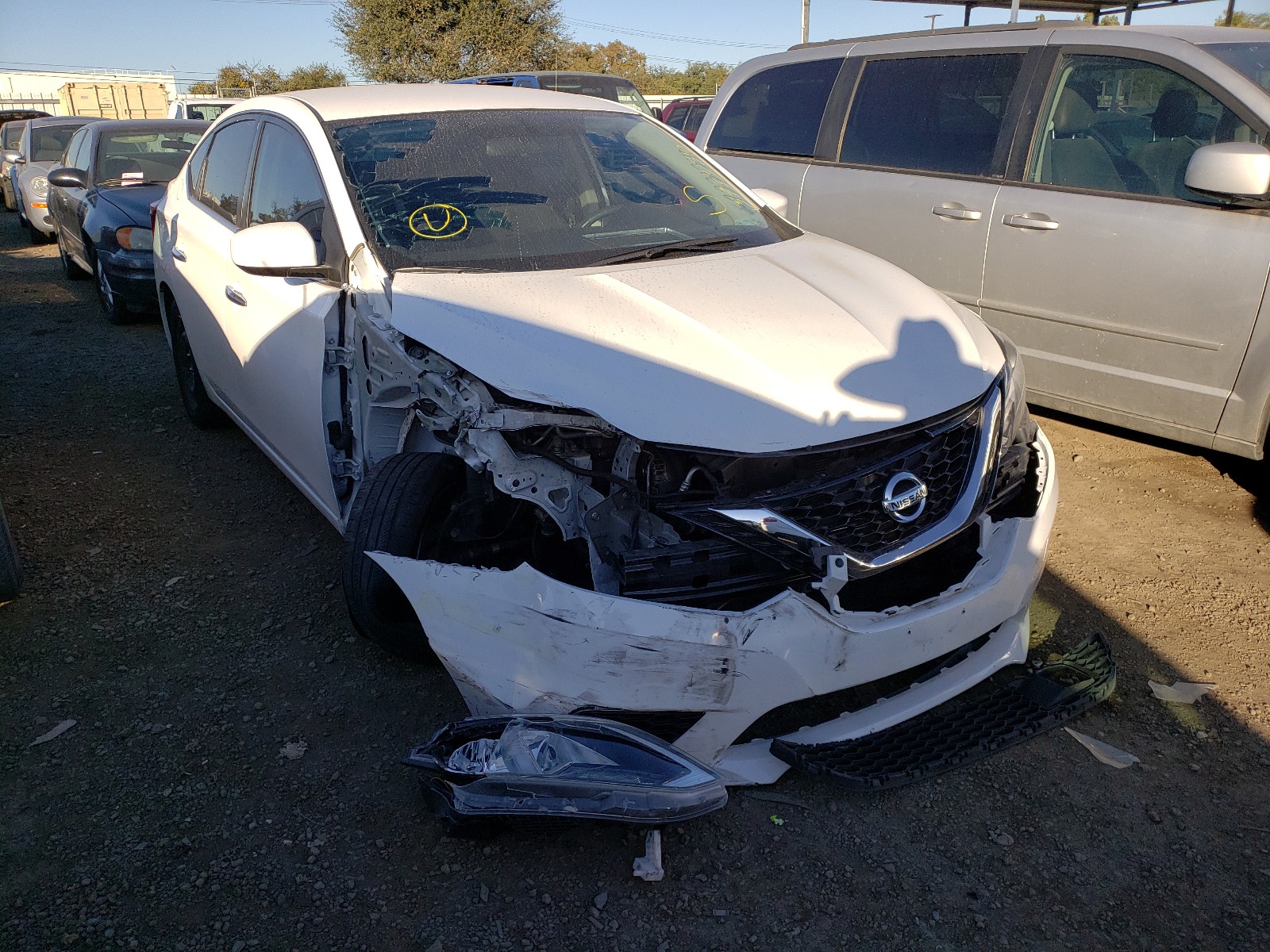 NISSAN SENTRA S 2019 3n1ab7ap1ky351451