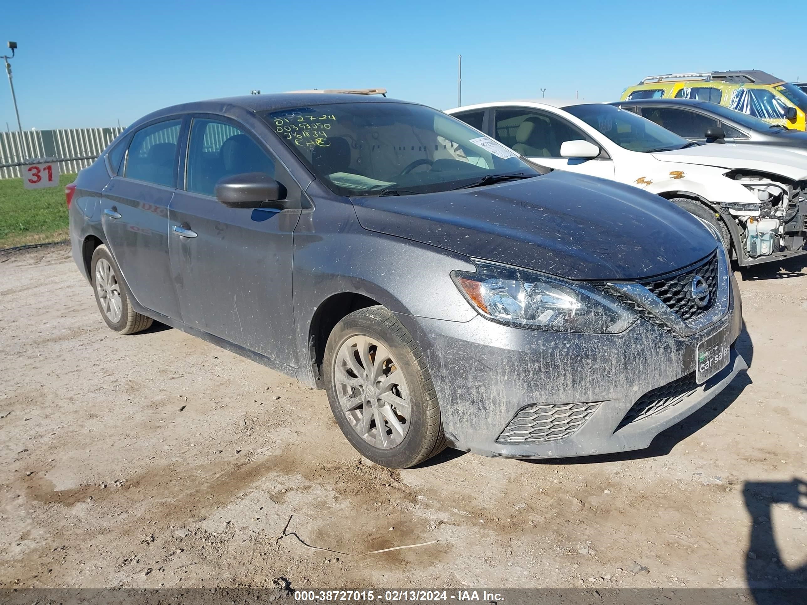 NISSAN SENTRA 2019 3n1ab7ap1ky361834