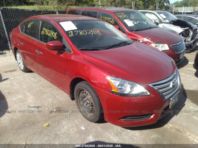 NISSAN SENTRA 2014 3n1ab7ap2el616153