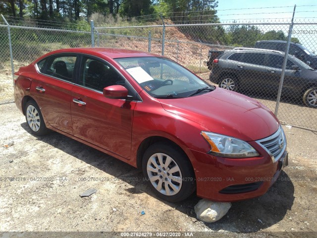 NISSAN SENTRA 2014 3n1ab7ap2el625161