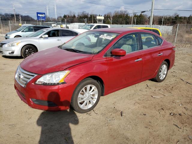 NISSAN SENTRA S 2014 3n1ab7ap2el636886