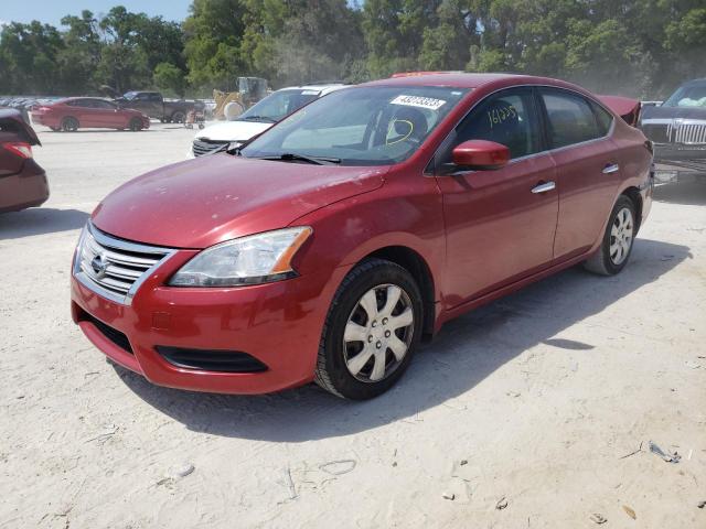 NISSAN SENTRA S 2014 3n1ab7ap2el647483