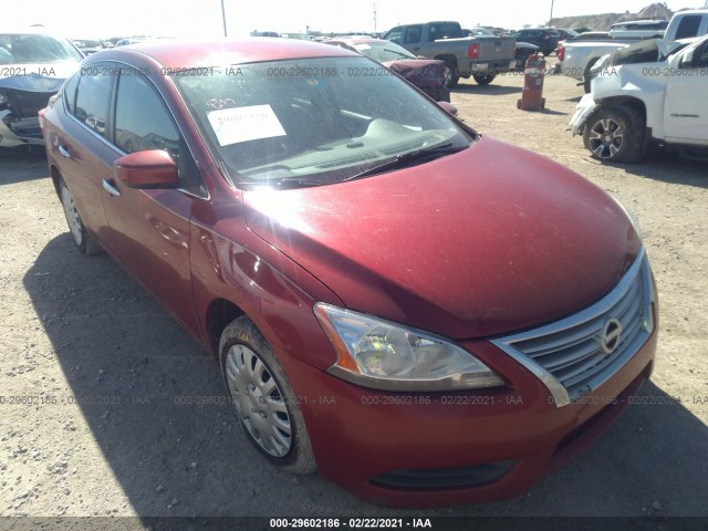 NISSAN SENTRA 2014 3n1ab7ap2el654482