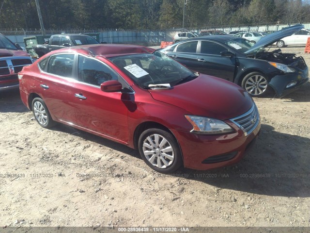 NISSAN SENTRA 2014 3n1ab7ap2el687806