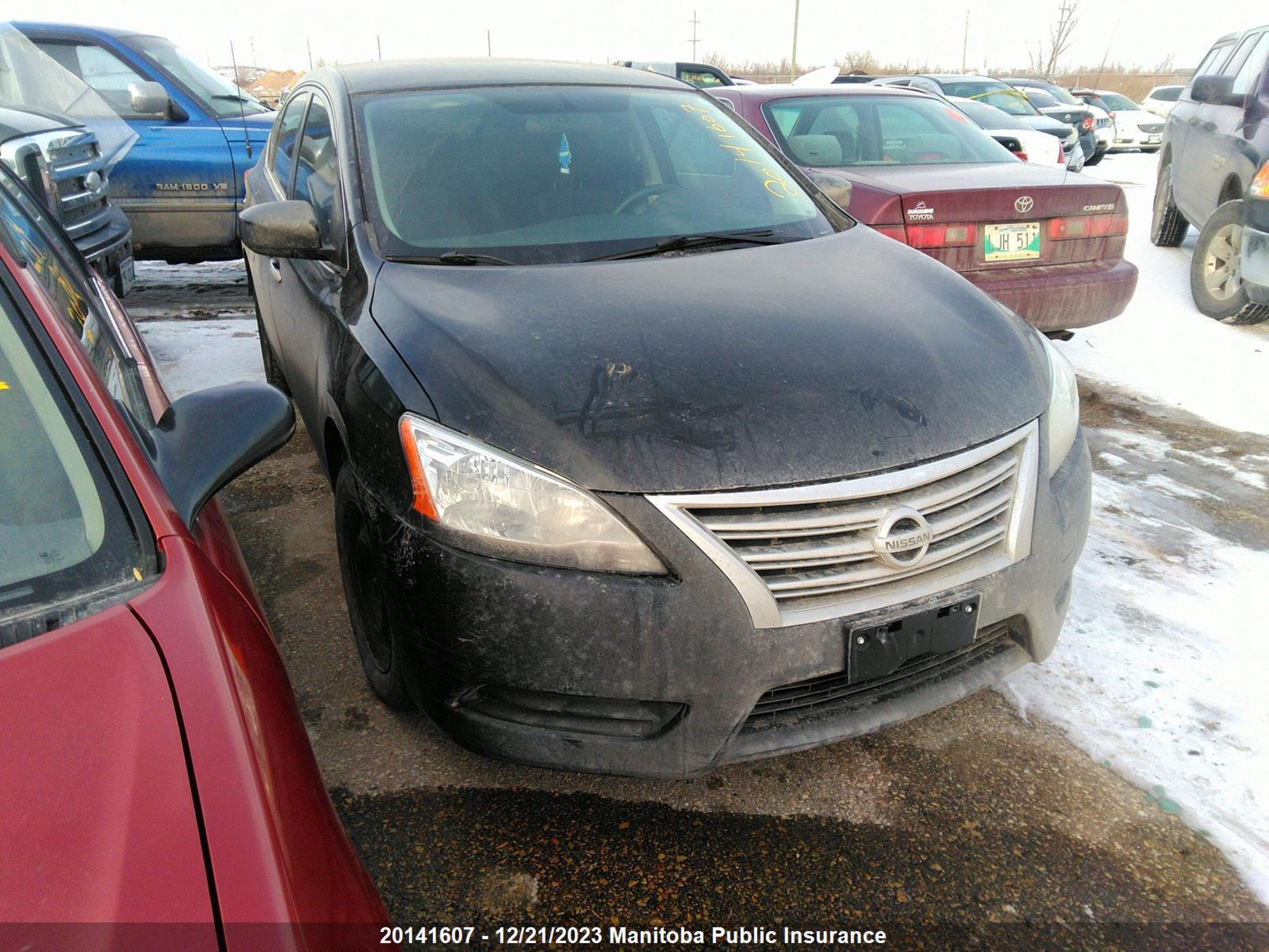 NISSAN SENTRA 2014 3n1ab7ap2el693170