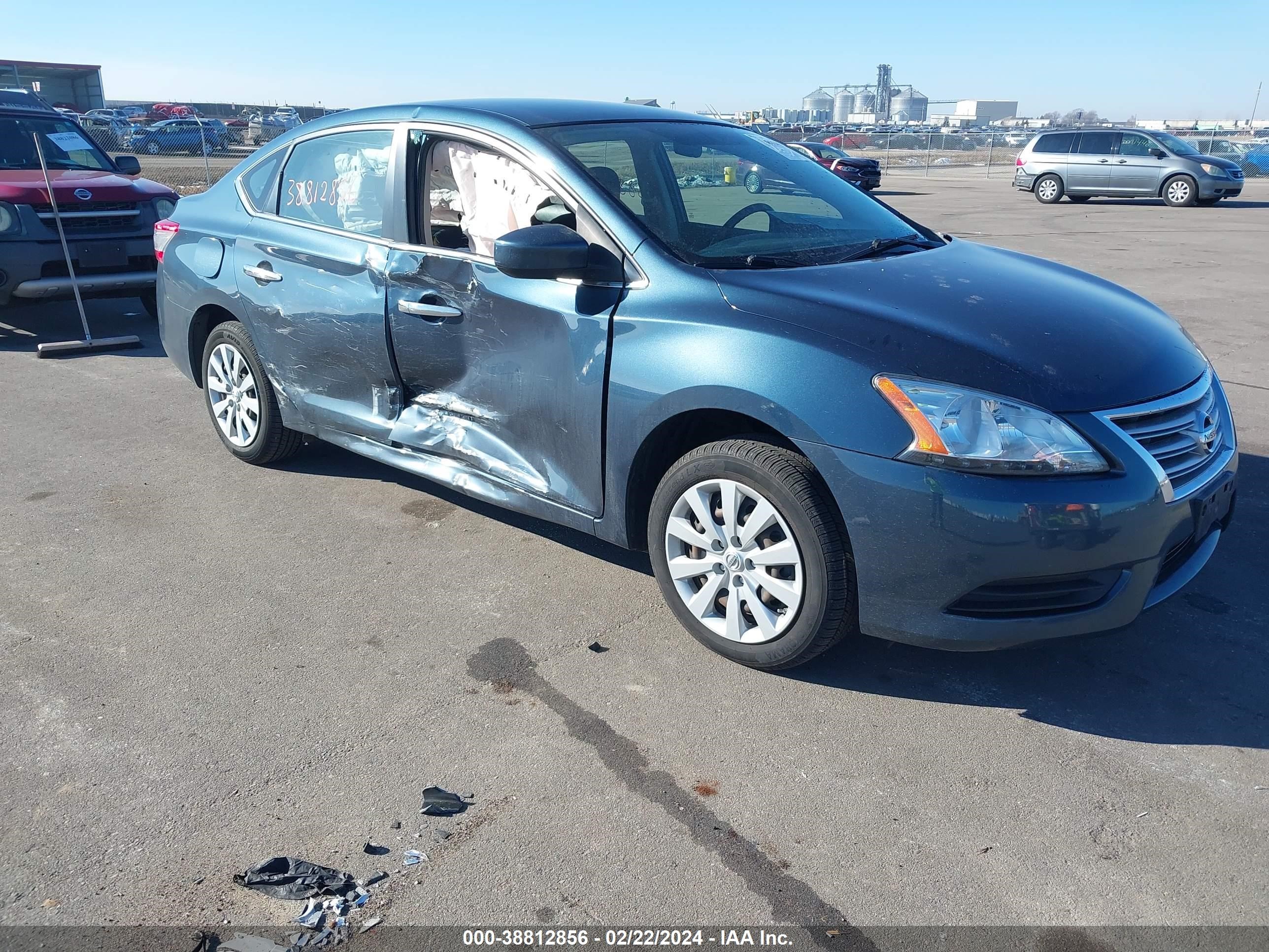 NISSAN SENTRA 2014 3n1ab7ap2el696523