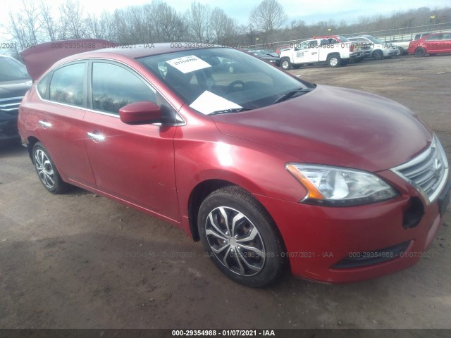 NISSAN SENTRA 2014 3n1ab7ap2ey242601