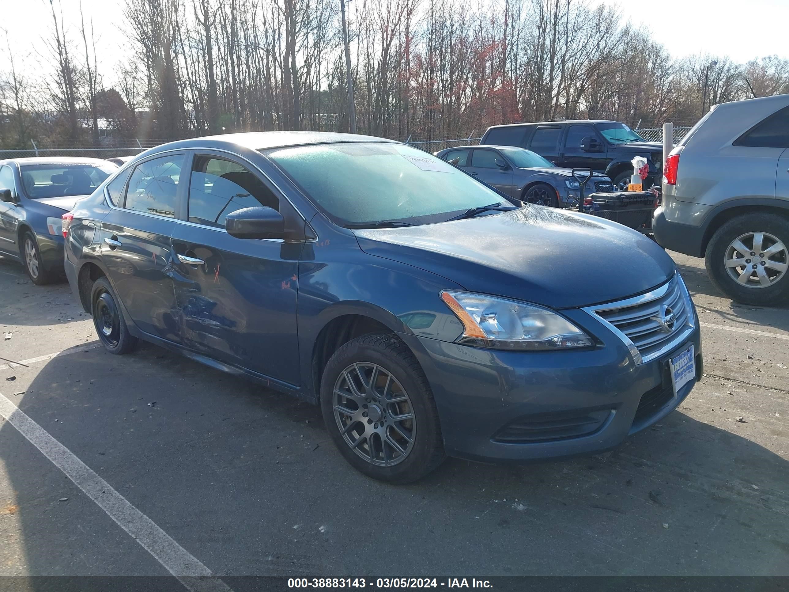 NISSAN SENTRA 2014 3n1ab7ap2ey253999