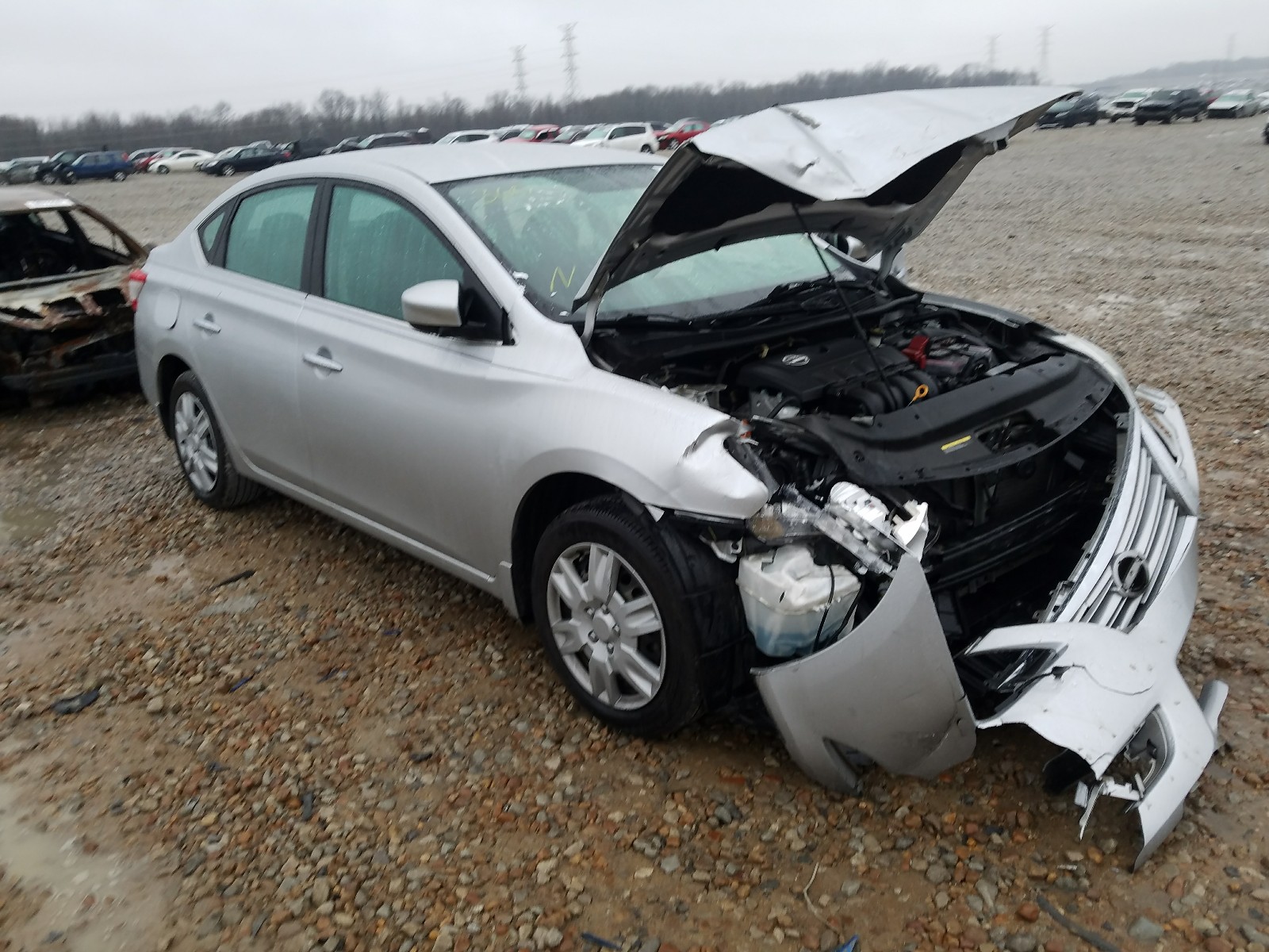 NISSAN SENTRA S 2014 3n1ab7ap2ey304319