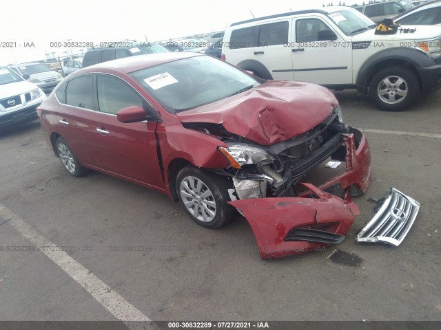 NISSAN SENTRA 2014 3n1ab7ap2ey310816