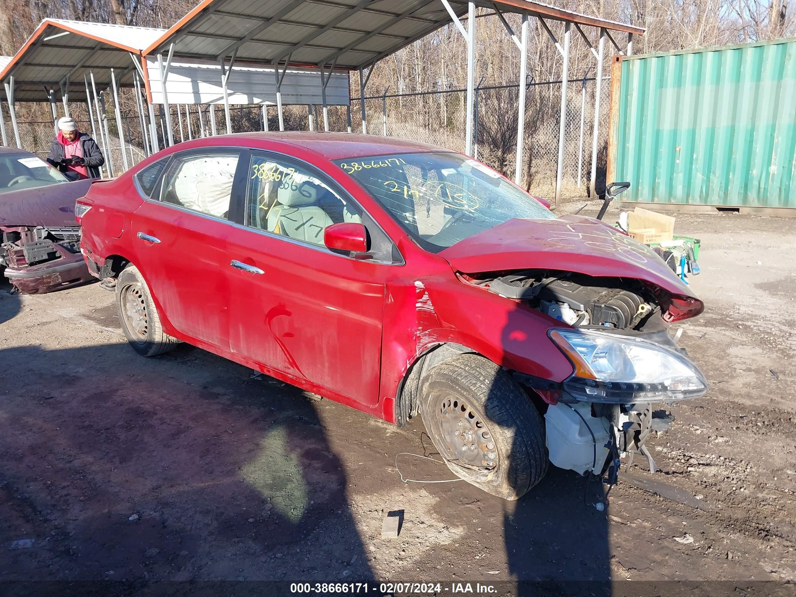 NISSAN SENTRA 2014 3n1ab7ap2ey318172