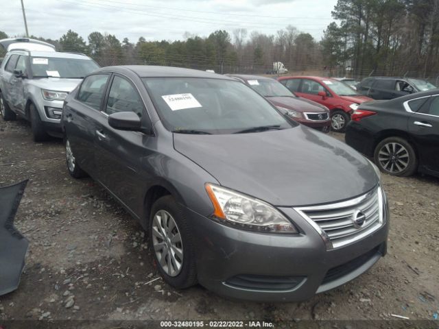 NISSAN SENTRA S 2015 3n1ab7ap2fl669727