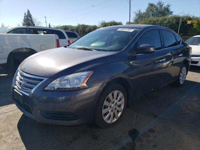 NISSAN SENTRA S 2015 3n1ab7ap2fl676399