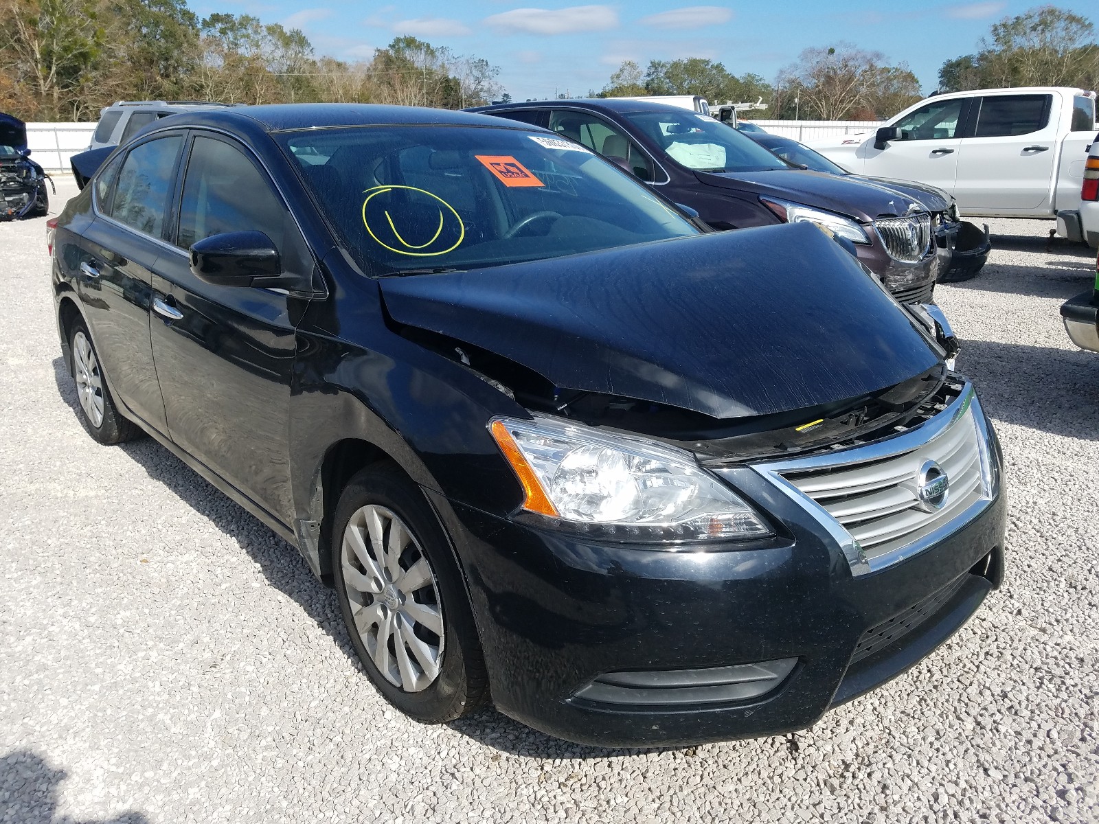 NISSAN SENTRA S 2015 3n1ab7ap2fl695535